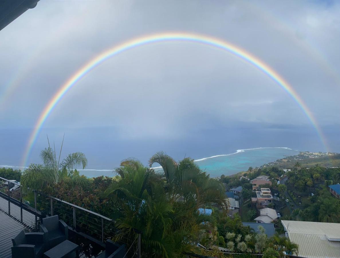 Globe Trotter Lodge Tahiti Punaauia  Exteriör bild